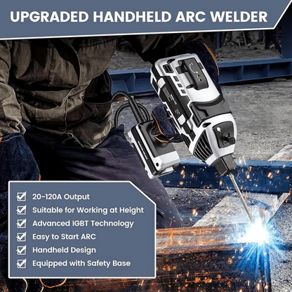 Compact Portable ARC Welder Set with Accessories