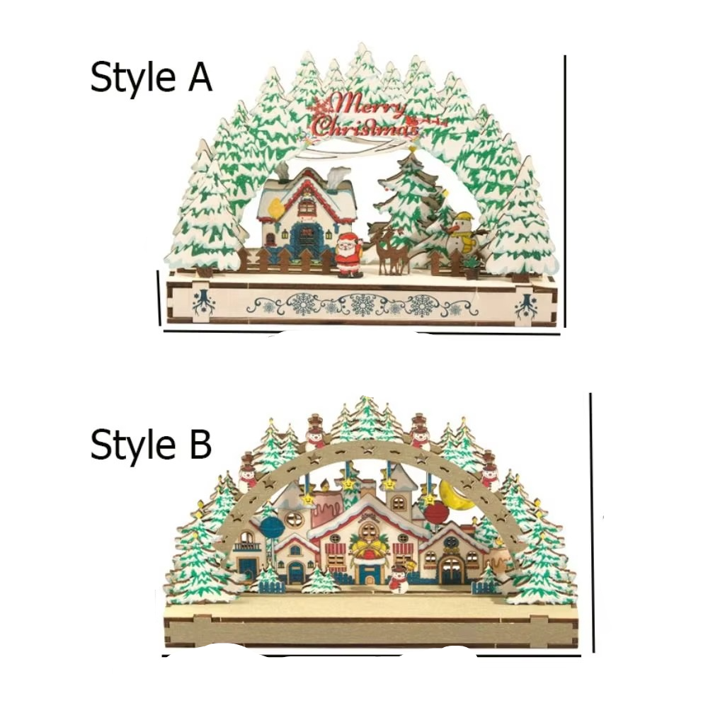 Traditional Handcrafted Christmas Village House Ornament