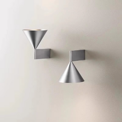 Simple White Cone Wall Light for Modern Homes