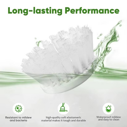 Rechargeable Spin Brush Cleaner with Interchangeable Heads