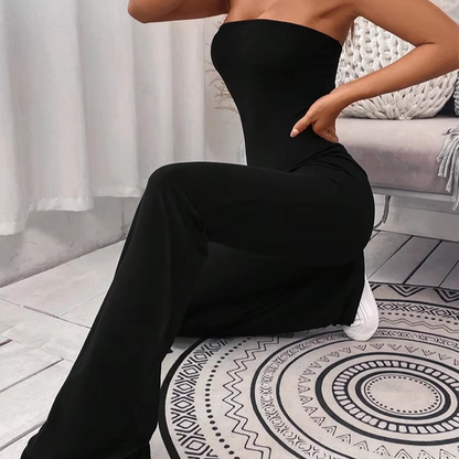 Women's Lightweight Capri Jumpsuit Pants