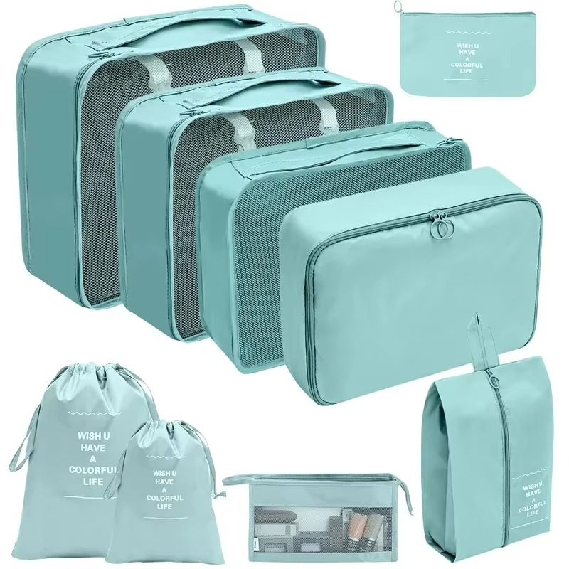 Compact Packing Cubes for Travel and Closet Organization