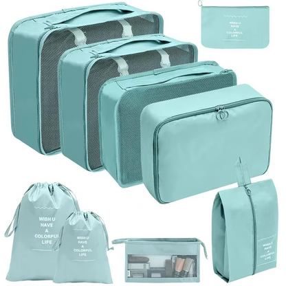 Compact Packing Cubes for Travel and Closet Organization