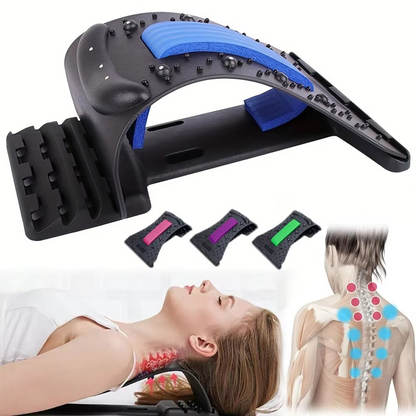 Flexible Back and Neck Stretching Tool, Adjustable Yoga Arc