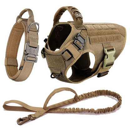 Durable Dog Vest Harness and Lead Set for Big Dogs