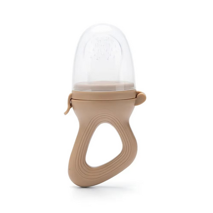 Soft Baby Food Teether and Pacifier with Safety Case
