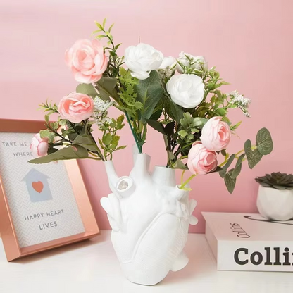 Unique Heart Shaped Planter Vase for Home Decor