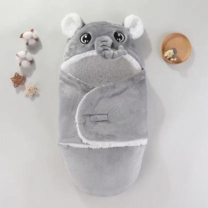 Warm Fleece Baby Sleep Sack for Winter, Snug Infant Blanket