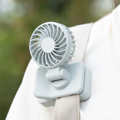Compact USB Rechargeable Personal Fan with 3 Speeds