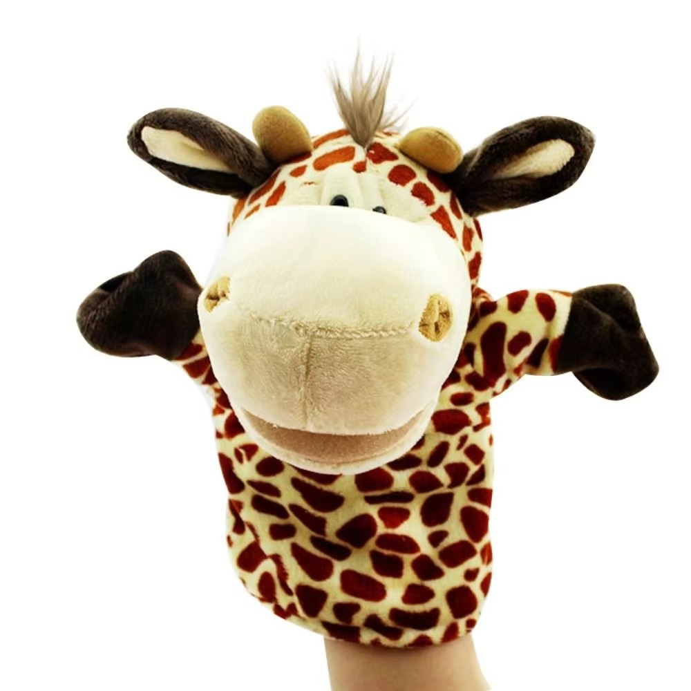Cute Plush Animal Finger Puppets for Kids Play