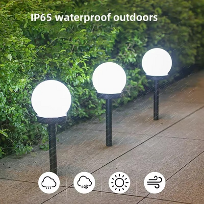 Outdoor Solar Powered Globe Garden Light