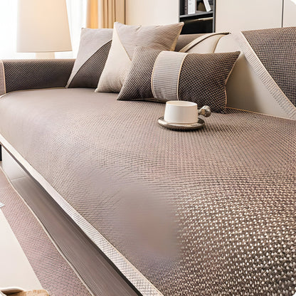 Soft Breathable Slip Resistant Couch Cover for Homes