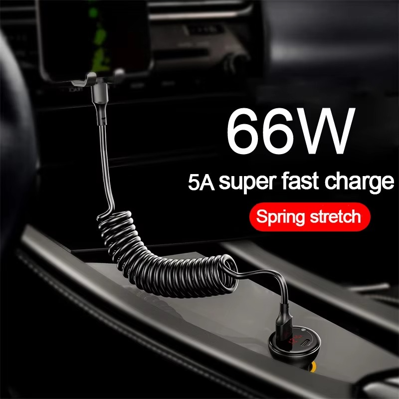 Dual Tip Fast Charging Cable USB-C & Lightning
