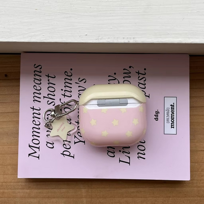 Cute Kpop Earbud Case with Pendant Charm