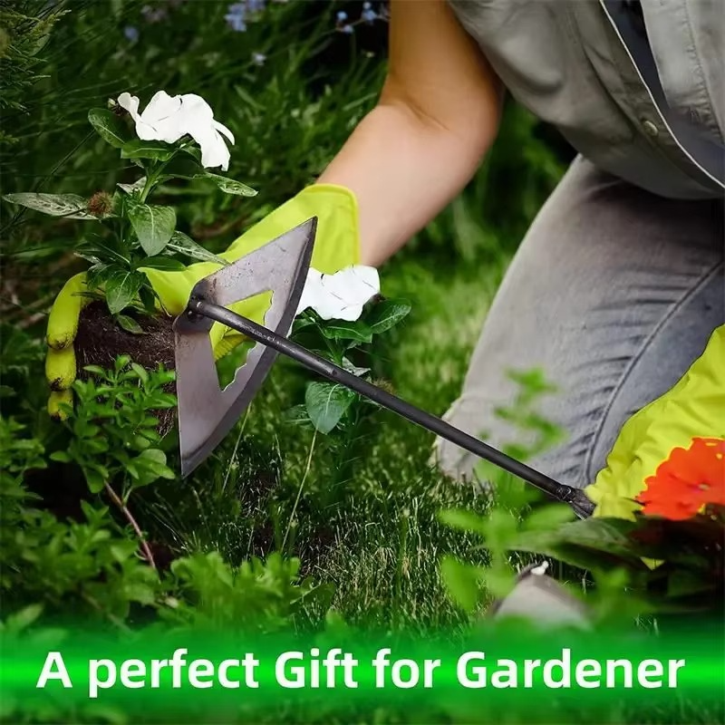 Durable Metal Garden Hoe