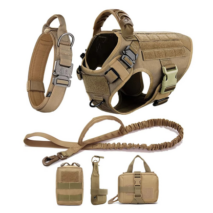 Durable Dog Vest Harness and Lead Set for Big Dogs
