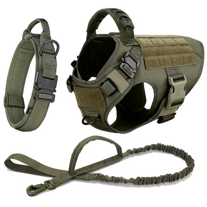 Durable Dog Vest Harness and Lead Set for Big Dogs