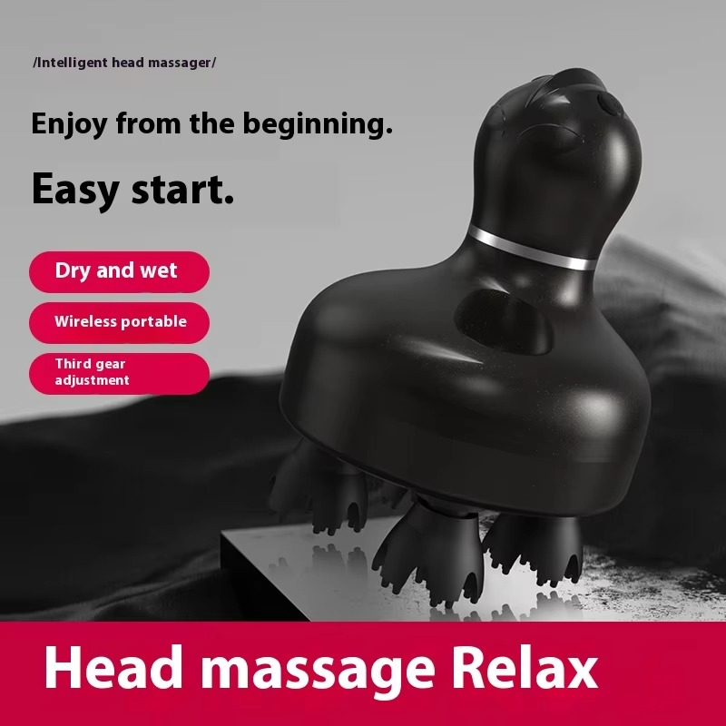 Rechargeable Massage Scalp Stimulator for Hair Care