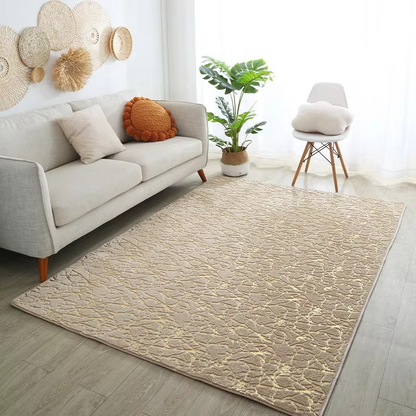 Plush Fake Fur Area Rug for Home Decor