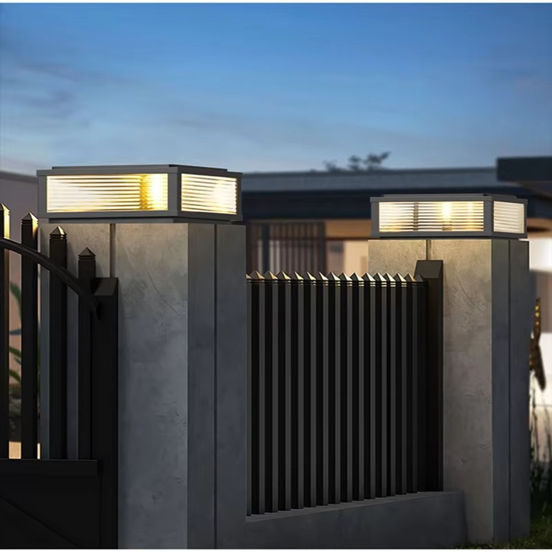Bright Outdoor LED Solar Powered Light Fixture