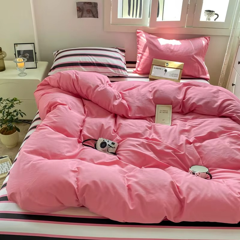 Colorful Korean Inspired Bed Sheet Set