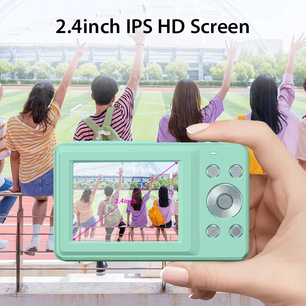 Kids' HD Digital Camera 44MP with 16X Zoom