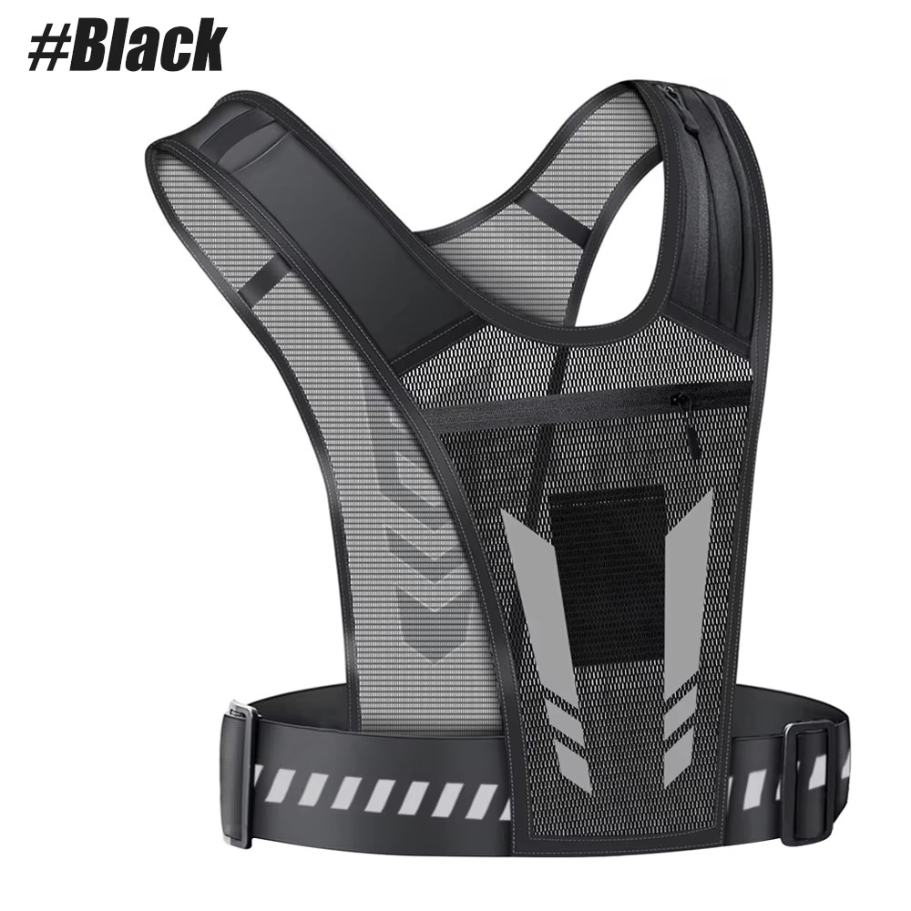 Breathable Fitness Phone Vest with Pockets - Hehif