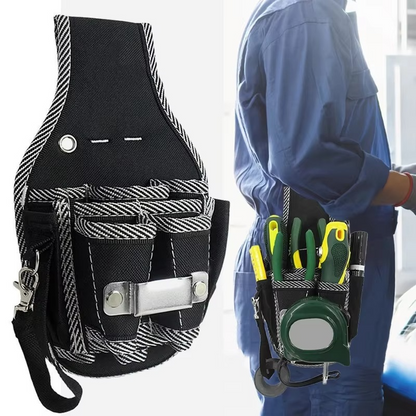 Tough Pro Electrician Tool Belt - Heavy Duty Work Organizer