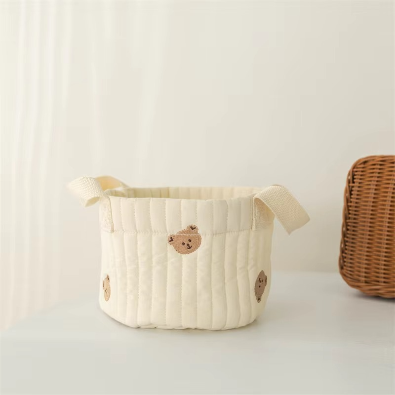 Cute Baby Nursery Storage Basket and Toy Bag
