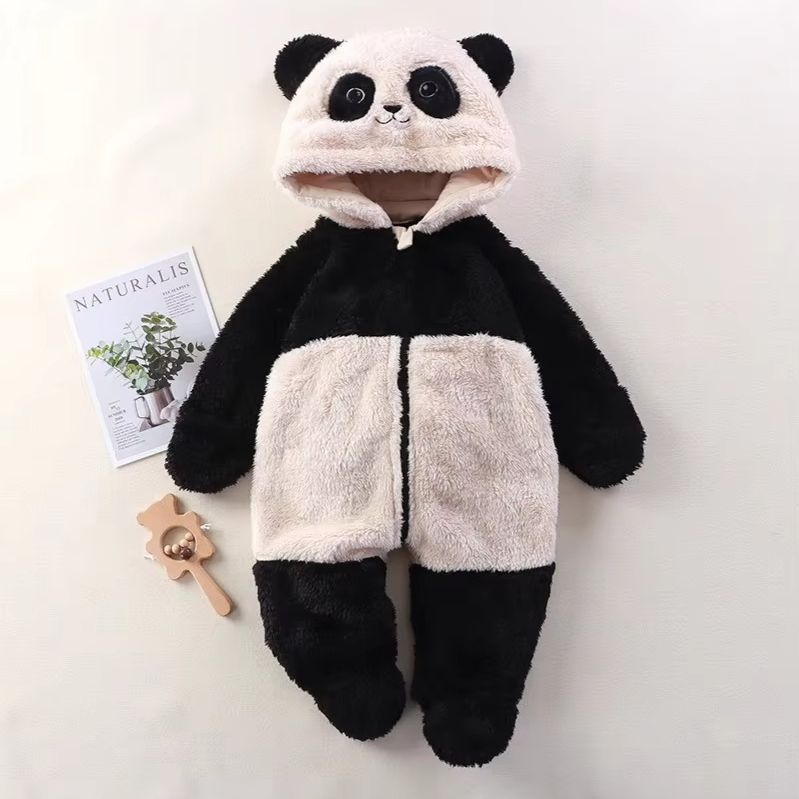 Warm Cute Baby Onesie for Cold Weather