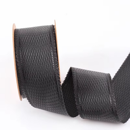 Curly Edge Satin Ribbon for Hair and Crafts