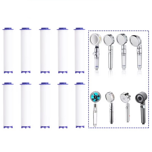 Water Purifying Shower Head Replacement Filter Cartridge - Hehif