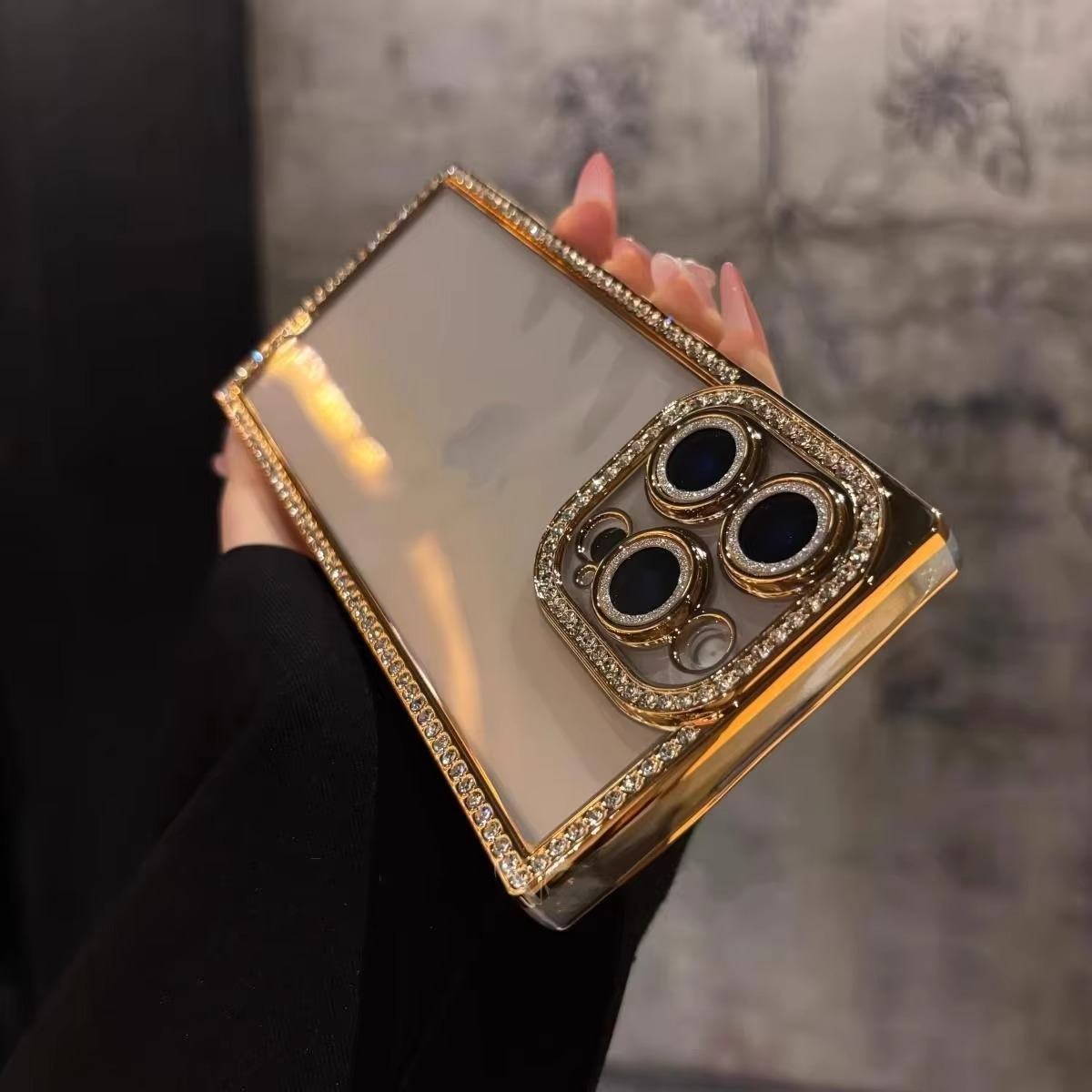 Glittering Crystal Premium iPhone Cover