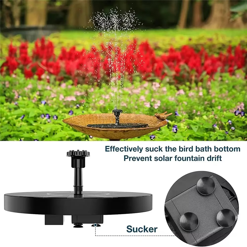 Outdoor Solar Water Fountain Pump Kit