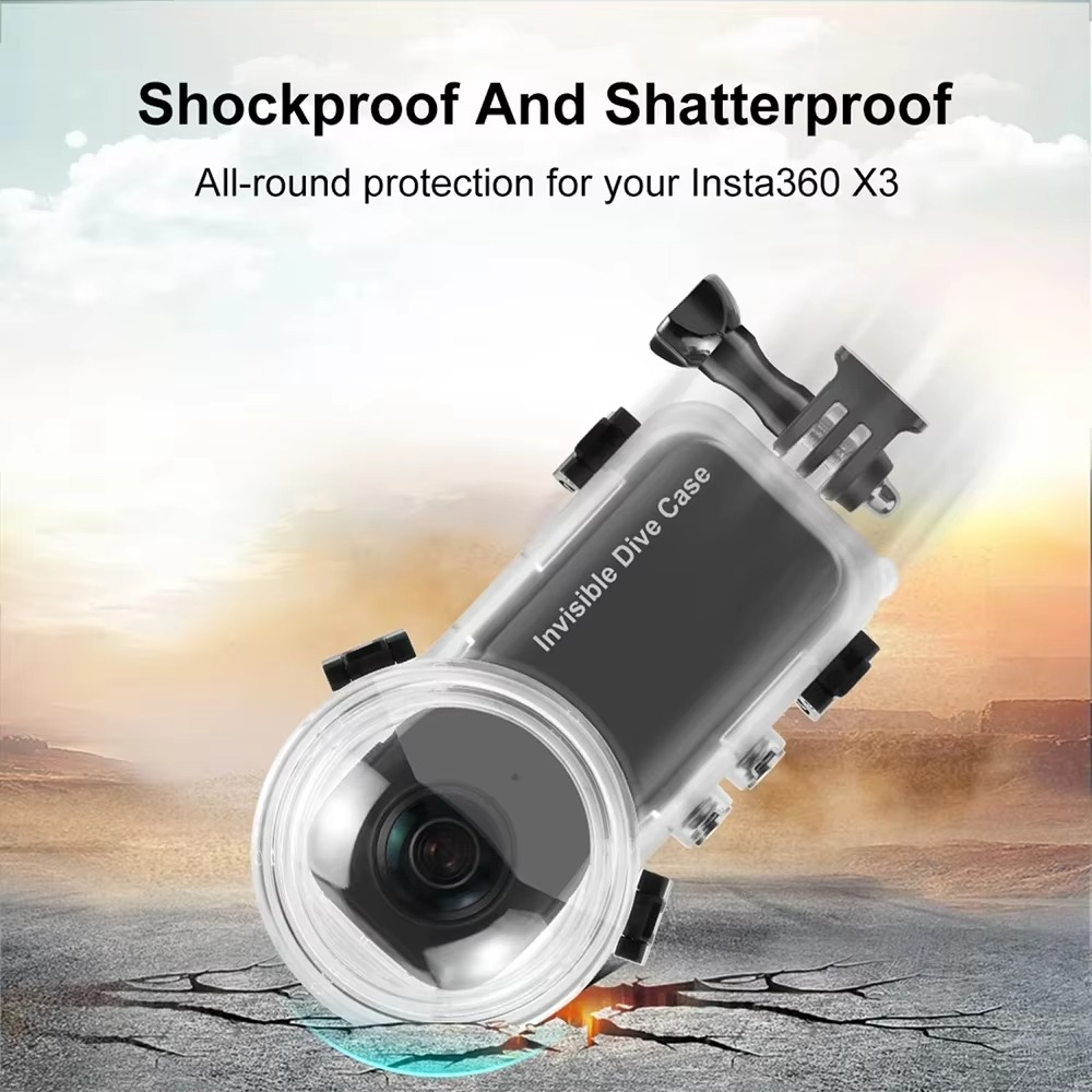Waterproof Underwater Phone Case for Insta360 X3