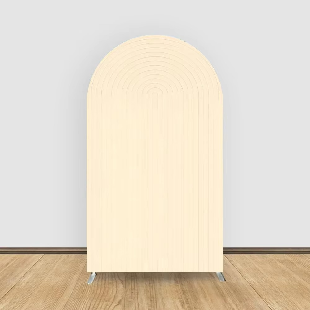 Colorful Stripe Photo Booth Backdrop Curtain