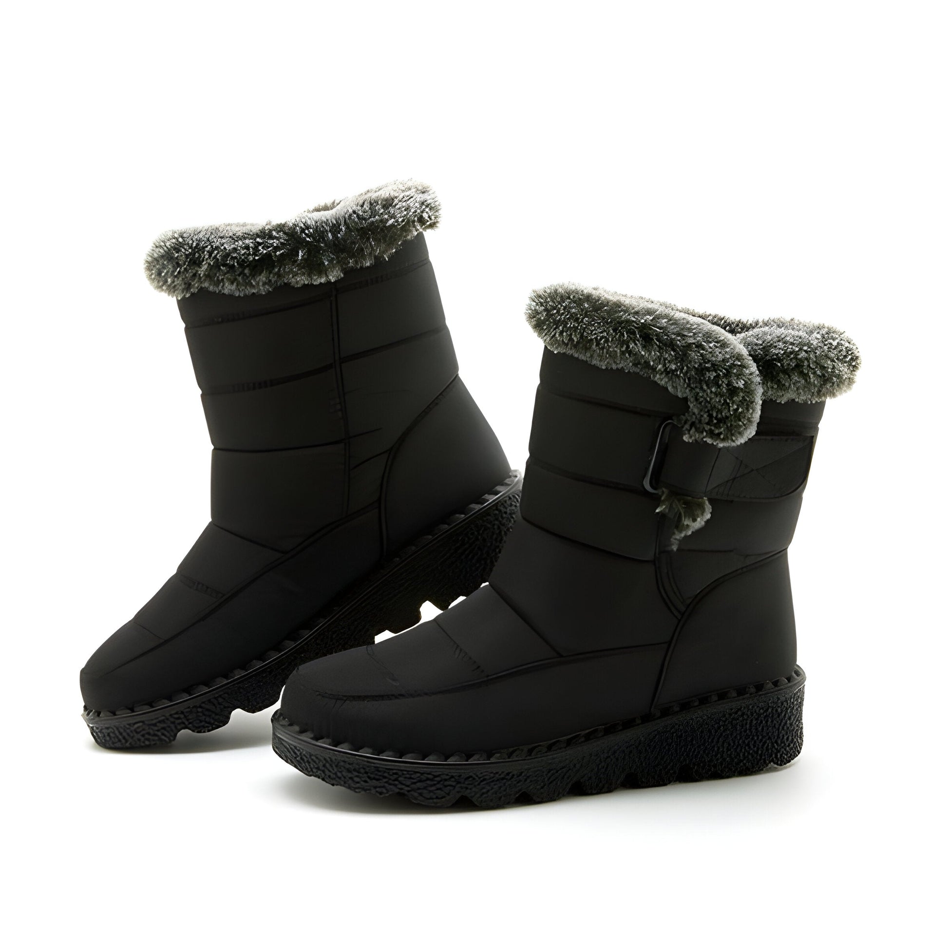 Ladies Insulated Winter Ankle Boot - Hehif
