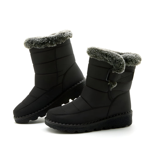 Ladies Insulated Winter Ankle Boot - Hehif