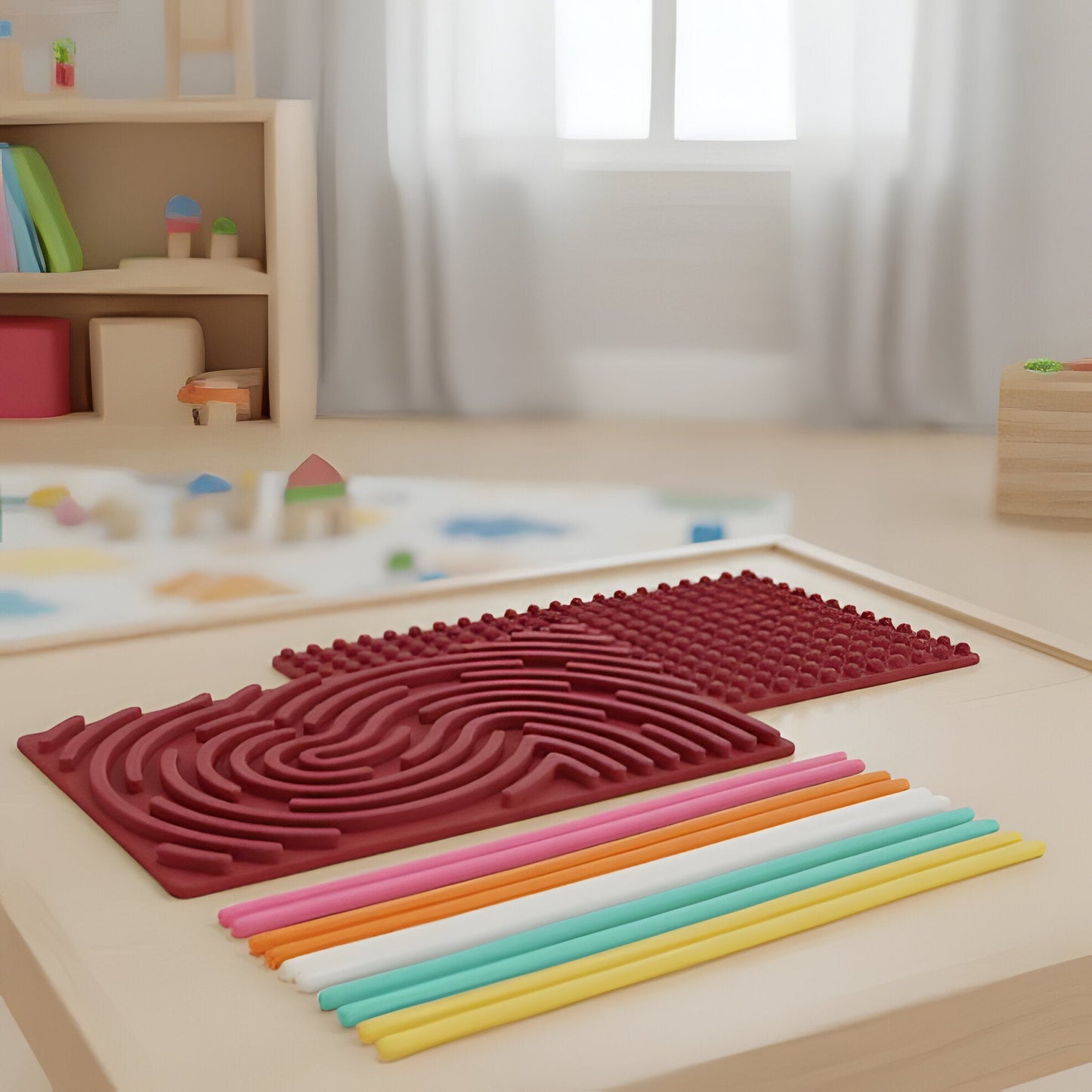 Soft Baby Sensory Play Learning Mat