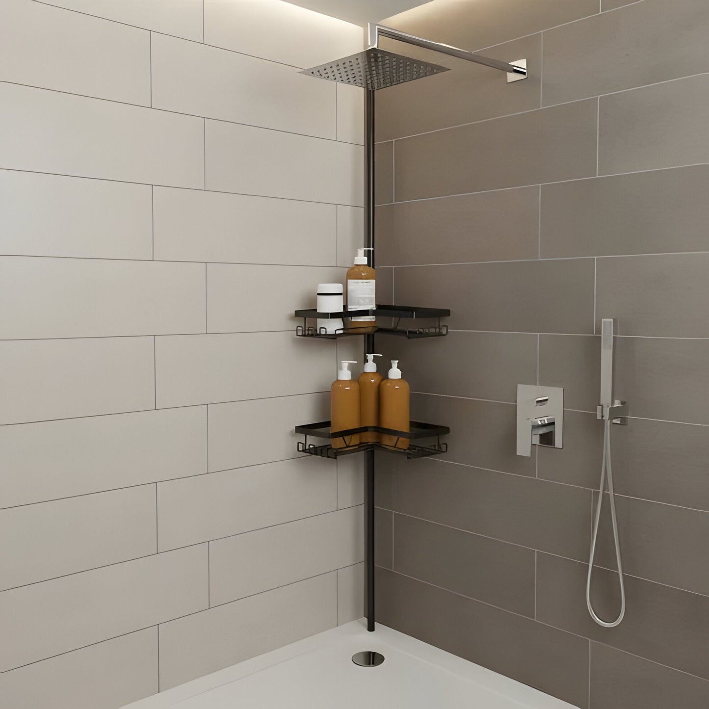 Practical Water-Resistant Shower Storage Caddy