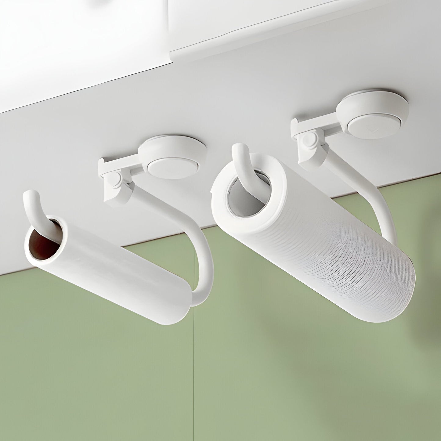 Strong Stainless Steel Bathroom Tissue Holder with Adhesive Mount