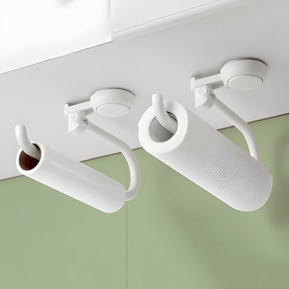 Strong Stainless Steel Bathroom Tissue Holder with Adhesive Mount