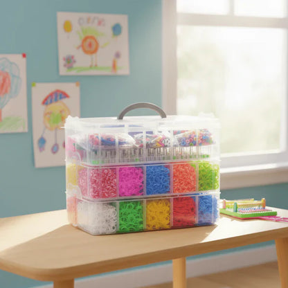 Flexible Rubber Beads for Jewelry Crafting - Hehif