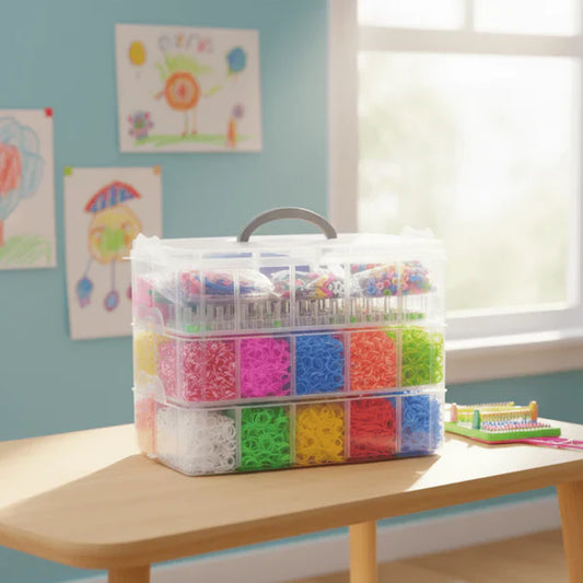 Flexible Rubber Beads for Jewelry Crafting - Hehif