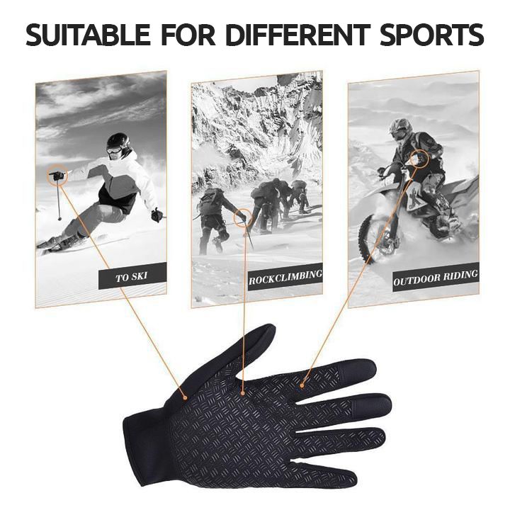 Warm Waterproof Touch Screen Gloves for Winter