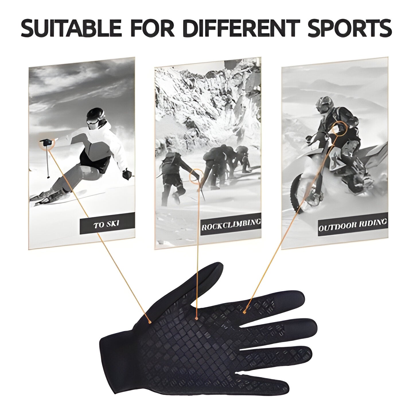 Warm Touchscreen Gloves for Men and Women