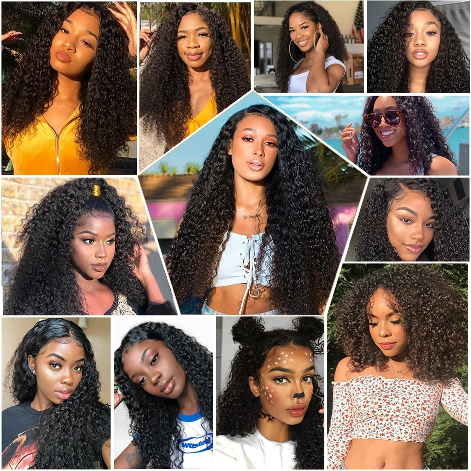 Luxury Deep Wave Peruvian Hair Bundles with Lace Closure