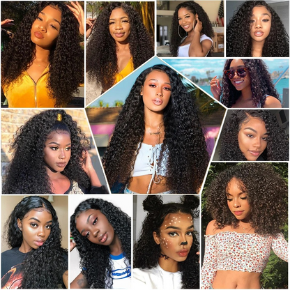 Luxury Deep Wave Peruvian Hair Bundles with Lace Closure