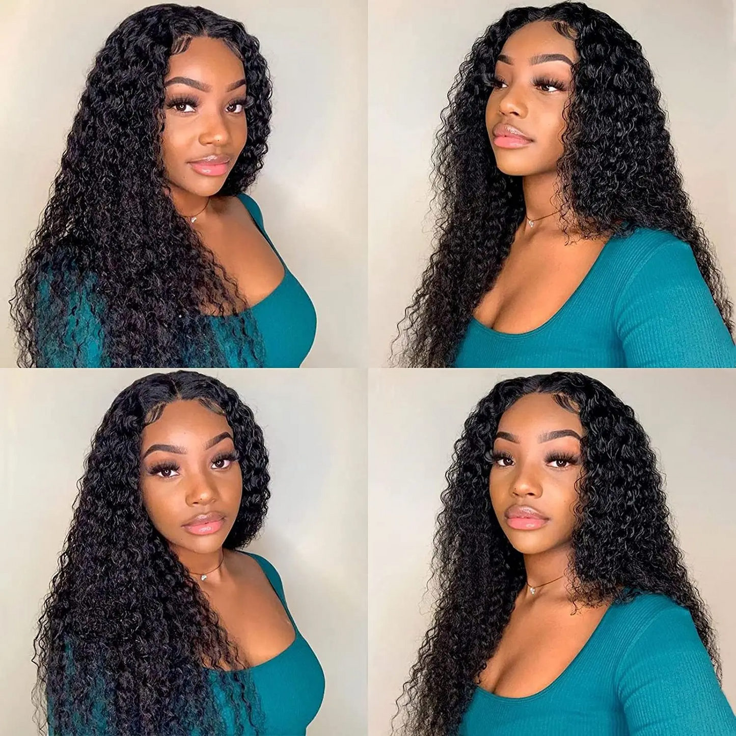 Luxury Deep Wave Peruvian Hair Bundles with Lace Closure