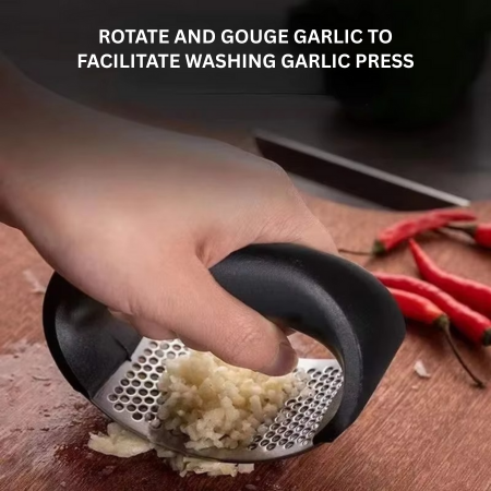 High Quality Metal Garlic Crusher and Squeezer